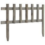 vidaXL Borduri de gazon,10 buc., 4,4 m, lemn de brad vidaXL Borduri de gazon,10 buc., 4,4 m, lemn de brad