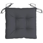 vidaXL Perne de scaun, 2 buc., antracit, 40x40x7 cm, textil oxford vidaXL Perne de scaun, 2 buc., antracit, 40x40x7 cm, textil oxford