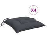 vidaXL Perne de scaun, 4 buc., antracit, 40x40x7 cm, textil oxford vidaXL Perne de scaun, 4 buc., antracit, 40x40x7 cm, textil oxford