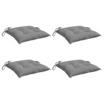 vidaXL Perne de scaun, 4 buc., gri, 40x40x7 cm, textil oxford vidaXL Perne de scaun, 4 buc., gri, 40x40x7 cm, textil oxford
