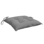 vidaXL Perne de scaun, 6 buc., gri, 40x40x7 cm, textil oxford vidaXL Perne de scaun, 6 buc., gri, 40x40x7 cm, textil oxford