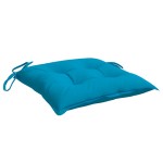 vidaXL Perne de scaun 4 buc. albastru deschis 40x40x7 cm textil oxford vidaXL Perne de scaun 4 buc. albastru deschis 40x40x7 cm textil oxford
