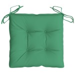vidaXL Perne de scaun, 2 buc., verde, 40x40x7 cm, textil oxford