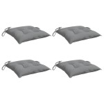 vidaXL Perne de scaun, 4 buc., gri, 50x50x7 cm, textil oxford vidaXL Perne de scaun, 4 buc., gri, 50x50x7 cm, textil oxford