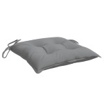 vidaXL Perne de scaun, 4 buc., gri, 50x50x7 cm, textil oxford vidaXL Perne de scaun, 4 buc., gri, 50x50x7 cm, textil oxford