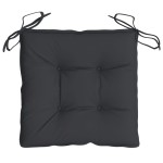 vidaXL Perne de scaun, 4 buc., negru, 50x50x7 cm, textil oxford vidaXL Perne de scaun, 4 buc., negru, 50x50x7 cm, textil oxford