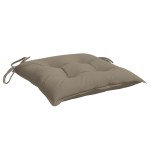 vidaXL Perne de scaun, 4 buc., gri taupe, 50x50x7 cm, textil oxford vidaXL Perne de scaun, 4 buc., gri taupe, 50x50x7 cm, textil oxford