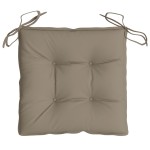 vidaXL Perne de scaun, 4 buc., gri taupe, 50x50x7 cm, textil oxford vidaXL Perne de scaun, 4 buc., gri taupe, 50x50x7 cm, textil oxford