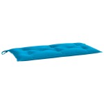 vidaXL Pernă de bancă, albastru deschis, 100x50x7 cm, material oxford vidaXL Pernă de bancă, albastru deschis, 100x50x7 cm, material oxford