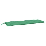 vidaXL Pernă bancă de grădină, verde, 150x50x7 cm, material oxford