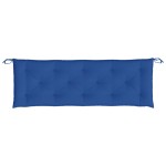 vidaXL Pernă bancă de grădină, albastru, 150x50x7 cm, material oxford
