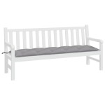 vidaXL Pernă bancă de grădină, gri, 180x50x7 cm, material oxford vidaXL Pernă bancă de grădină, gri, 180x50x7 cm, material oxford
