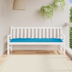 vidaXL Pernă de bancă, albastru deschis, 180x50x7 cm, material oxford vidaXL Pernă de bancă, albastru deschis, 180x50x7 cm, material oxford