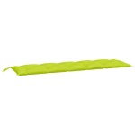 vidaXL Pernă bancă de grădină verde aprins 180x50x7 cm material oxford vidaXL Pernă bancă de grădină verde aprins 180x50x7 cm material oxford