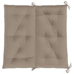 vidaXL Pernă bancă grădină, gri taupe 100x(50+50)x7 cm material oxford vidaXL Pernă bancă grădină, gri taupe 100x(50+50)x7 cm material oxford