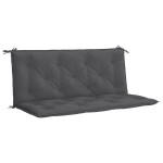 vidaXL Pernă bancă de grădină antracit 120x(50+50)x7cm material oxford vidaXL Pernă bancă de grădină antracit 120x(50+50)x7cm material oxford