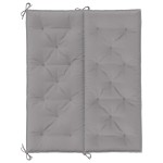 vidaXL Pernă de bancă de grădină, gri 120x(50+50)x7cm material oxford vidaXL Pernă de bancă de grădină, gri 120x(50+50)x7cm material oxford