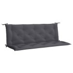 vidaXL Pernă bancă de grădină antracit 150x(50+50)x7cm material oxford vidaXL Pernă bancă de grădină antracit 150x(50+50)x7cm material oxford
