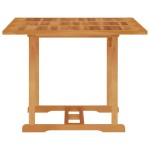 vidaXL Masă de grădină, 150x90x75 cm, lemn masiv de tec vidaXL Masă de grădină, 150x90x75 cm, lemn masiv de tec