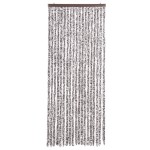 vidaXL Perdea pentru insecte, maro și bej, 56x200 cm, Chenille vidaXL Perdea pentru insecte, maro și bej, 56x200 cm, Chenille
