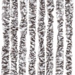 vidaXL Perdea pentru insecte, maro și bej, 118 x 220 cm, Chenille vidaXL Perdea pentru insecte, maro și bej, 118 x 220 cm, Chenille
