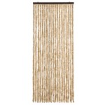 vidaXL Perdea pentru insecte, bej, 56x200 cm, Chenille vidaXL Perdea pentru insecte, bej, 56x200 cm, Chenille