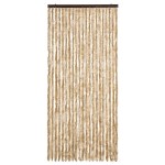 vidaXL Perdea pentru insecte, bej, 90x200 cm, chenille vidaXL Perdea pentru insecte, bej, 90x200 cm, chenille
