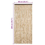 vidaXL Perdea pentru insecte, bej, 90x200 cm, chenille vidaXL Perdea pentru insecte, bej, 90x200 cm, chenille