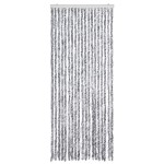 vidaXL Perdea pentru insecte, argintiu, 56x200 cm, Chenille vidaXL Perdea pentru insecte, argintiu, 56x200 cm, Chenille