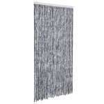 vidaXL Perdea pentru insecte, argintiu, 118 x 220 cm, Chenille vidaXL Perdea pentru insecte, argintiu, 118 x 220 cm, Chenille