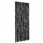 vidaXL Perdea pentru insecte, antracit, 90x200 cm, chenille vidaXL Perdea pentru insecte, antracit, 90x200 cm, chenille