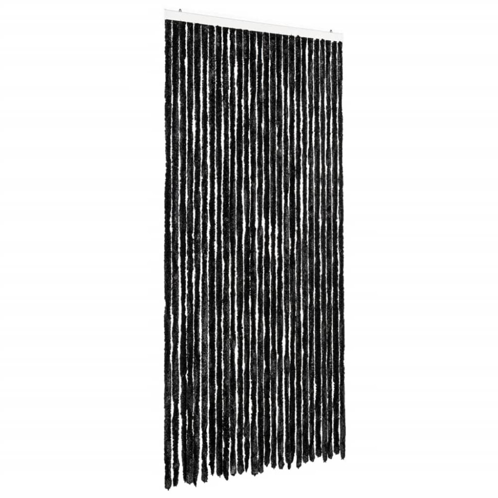 vidaXL Perdea pentru insecte, antracit, 118 x 220 cm, Chenille