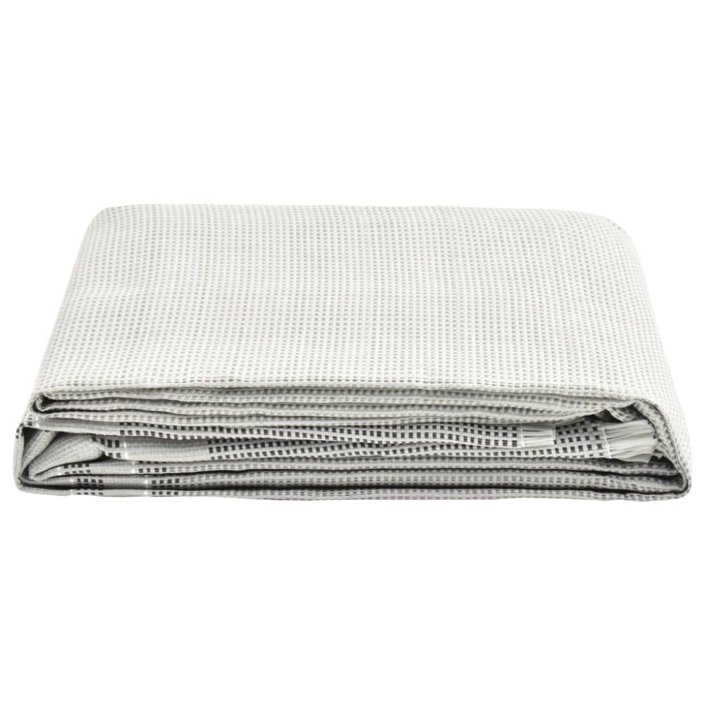 vidaXL Covor pentru cort, gri, 300 x 250 cm