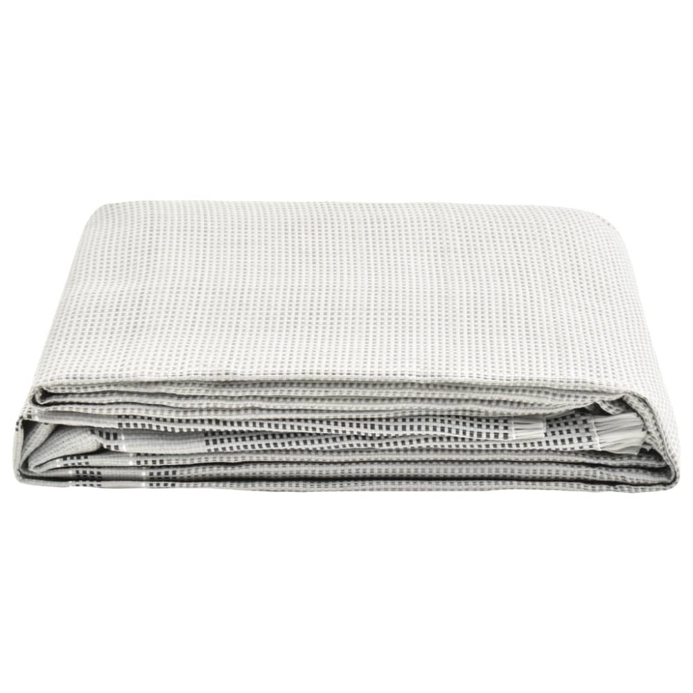 vidaXL Covor pentru cort, gri, 400x250 cm