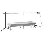 vidaXL Set de grill automat și tavă, oțel inoxidabil vidaXL Set de grill automat și tavă, oțel inoxidabil
