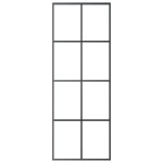vidaXL Ușă glisantă cu set feronerie, 76x205 cm, sticlă ESG/aluminiu