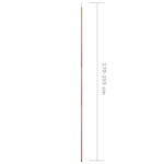 vidaXL Stâlpi telescopici cort, 2 buc., lungime 170-255cm, oțel zincat vidaXL Stâlpi telescopici cort, 2 buc., lungime 170-255cm, oțel zincat