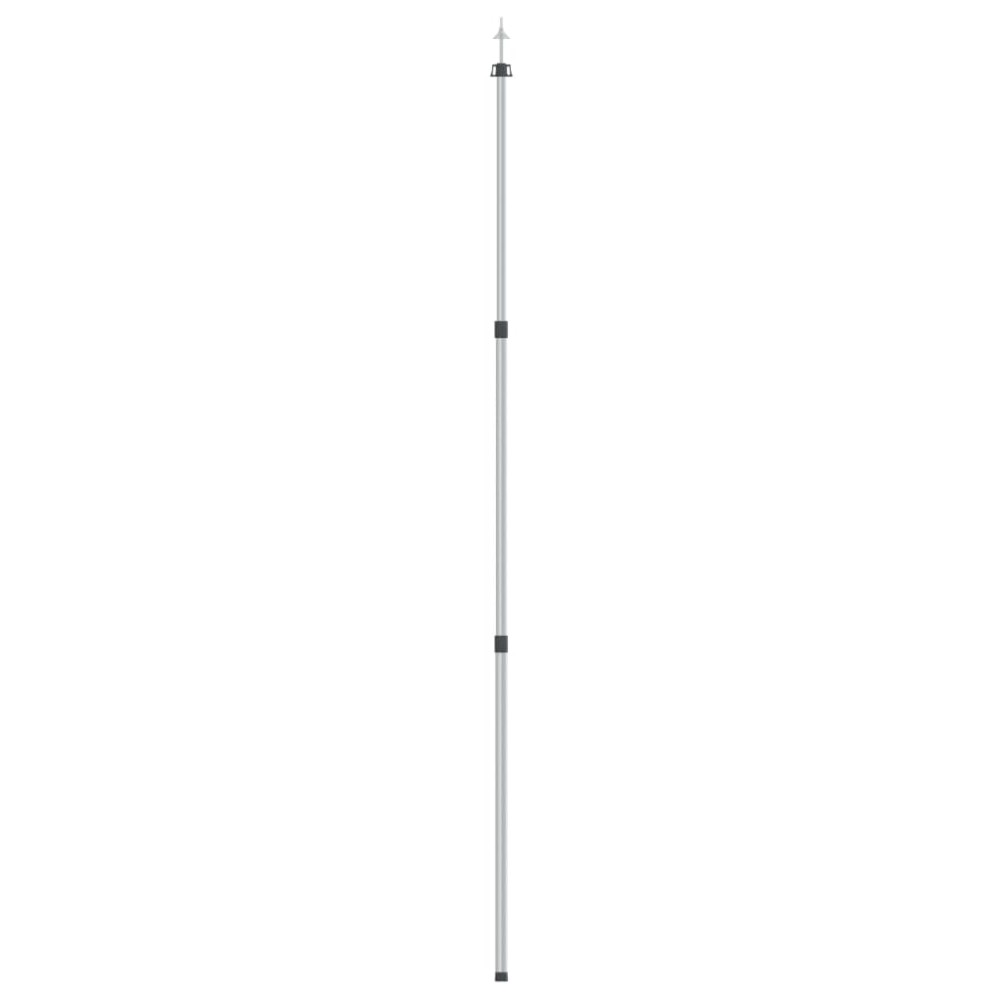 vidaXL Stâlp telescopic pentru prelată, 102-260 cm, aluminiu