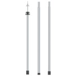 vidaXL Stâlp telescopic pentru prelată, 102-260 cm, aluminiu vidaXL Stâlp telescopic pentru prelată, 102-260 cm, aluminiu