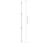 vidaXL Stâlp telescopic pentru prelată, 102-260 cm, aluminiu vidaXL Stâlp telescopic pentru prelată, 102-260 cm, aluminiu