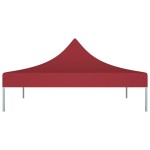 vidaXL Acoperiș pentru cort de petrecere, vișiniu, 3x3 m, 270 g/m² vidaXL Acoperiș pentru cort de petrecere, vișiniu, 3x3 m, 270 g/m²