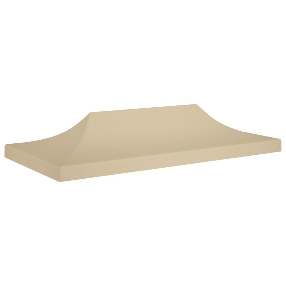 vidaXL Acoperiș pentru cort de petrecere, bej, 6 x 3 m, 270 g/m²