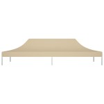 vidaXL Acoperiș pentru cort de petrecere, bej, 6 x 3 m, 270 g/m² vidaXL Acoperiș pentru cort de petrecere, bej, 6 x 3 m, 270 g/m²