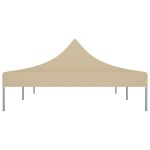 vidaXL Acoperiș pentru cort de petrecere, bej, 6 x 3 m, 270 g/m² vidaXL Acoperiș pentru cort de petrecere, bej, 6 x 3 m, 270 g/m²