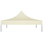 vidaXL Acoperiș pentru cort de petrecere, crem, 2 x 2 m, 270 g/m² vidaXL Acoperiș pentru cort de petrecere, crem, 2 x 2 m, 270 g/m²