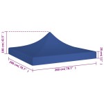vidaXL Acoperiș pentru cort de petrecere, albastru, 2 x 2 m, 270 g/m² vidaXL Acoperiș pentru cort de petrecere, albastru, 2 x 2 m, 270 g/m²
