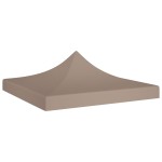 vidaXL Acoperiș pentru cort de petrecere, gri taupe, 2 x 2 m, 270 g/m² vidaXL Acoperiș pentru cort de petrecere, gri taupe, 2 x 2 m, 270 g/m²