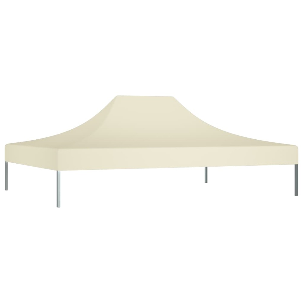 vidaXL Acoperiș pentru cort de petrecere, crem, 4 x 3 m, 270 g/m²