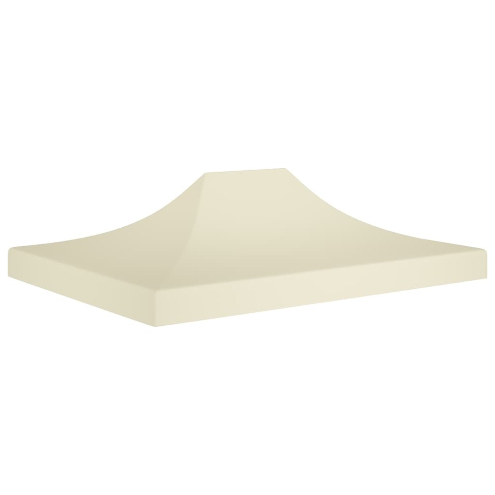 vidaXL Acoperiș pentru cort de petrecere, crem, 4 x 3 m, 270 g/m²