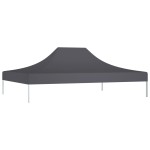 vidaXL Acoperiș pentru cort de petrecere, antracit, 4 x 3 m, 270 g/m² vidaXL Acoperiș pentru cort de petrecere, antracit, 4 x 3 m, 270 g/m²